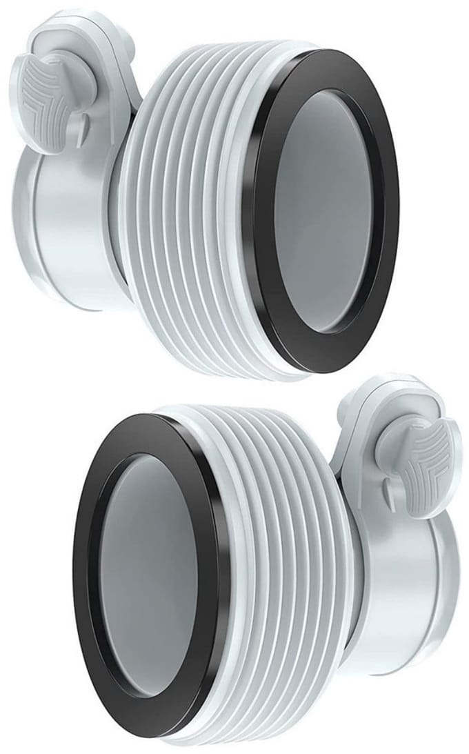 TOVBMUP Slangconversieadapter B-kit - Geschikt voor Intex Pompaccessoire Adapter B - 2 stuks
