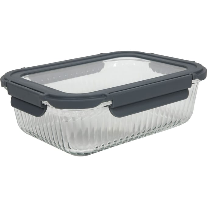 Vershouddoos glas lines met clip 1500Ml