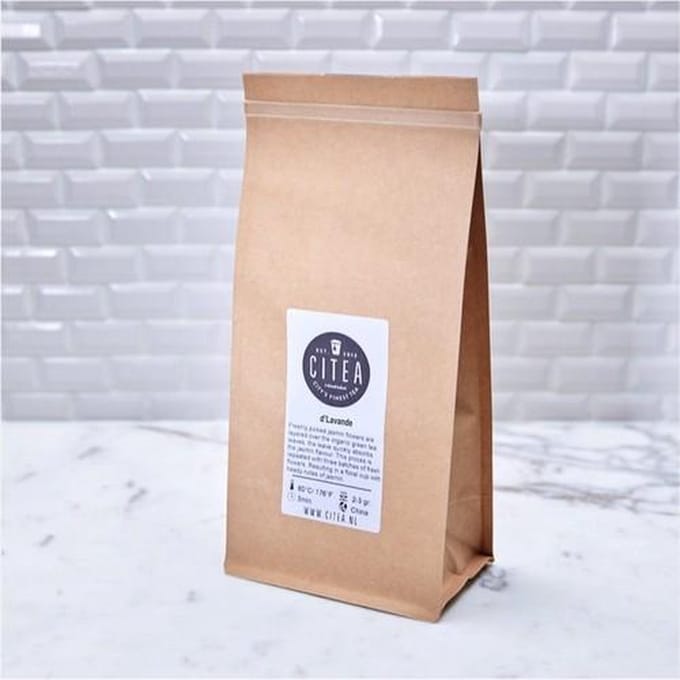 d'Lavande – Witte Thee | Lavendel & Vanille | 450g Losse Thee