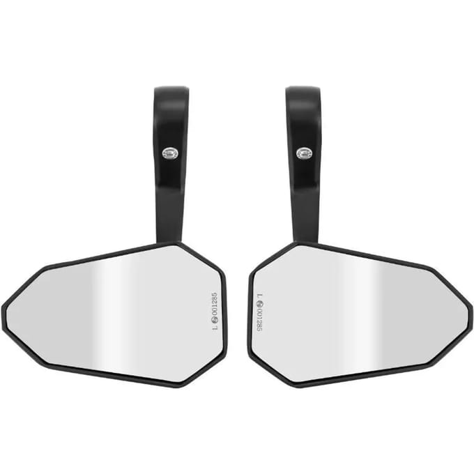 Paar motorfietsstuurspiegels met aluminium plastic adapter Avoc Michigan