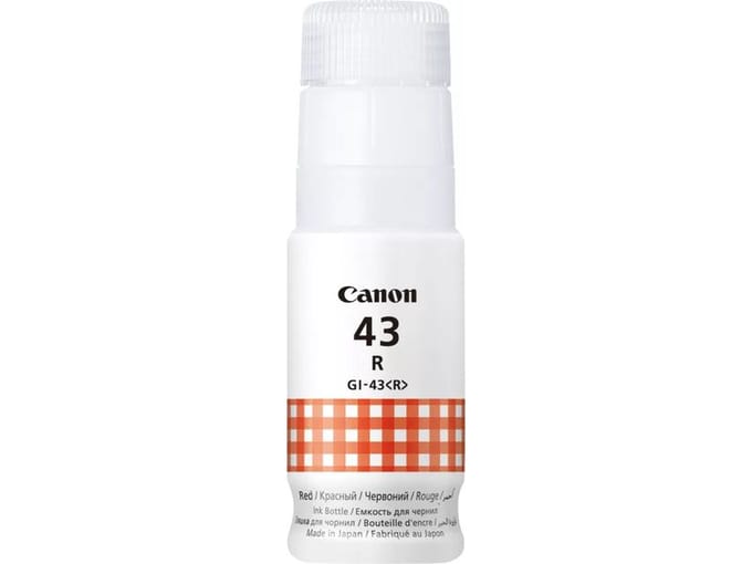 Canon GI-43R inktfles rood (origineel)