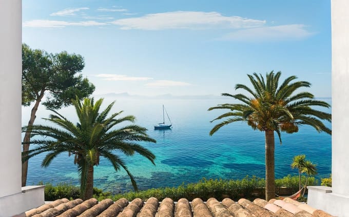 Paradise Fotobehang Paradise View - Meerkleurig - 2,80m X 450cm