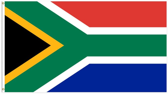 Go Go Gadget - Zuid Afrikaanse Vlag - 90x150cm - Zuid Afrika