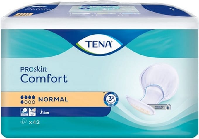 Tena Comfort Normal - 3 pakken van 42 stuks