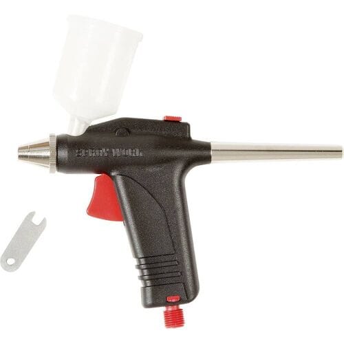 Tamiya Spray-Work Basic Single action Airbrush pistool Mondstuk-Ø 0.3 mm