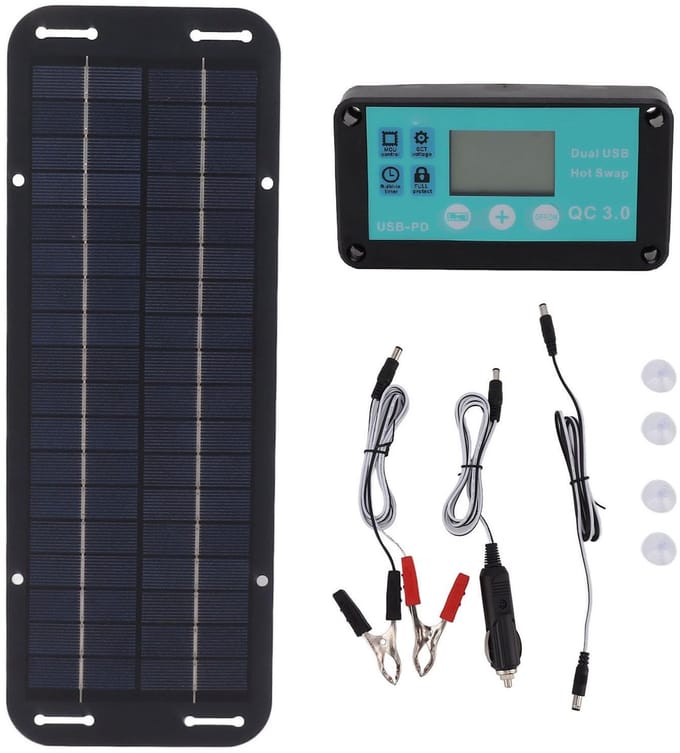 Allecto - Zonnepaneel - Waterdichte Mppt Controller - Ideaal voor Rv