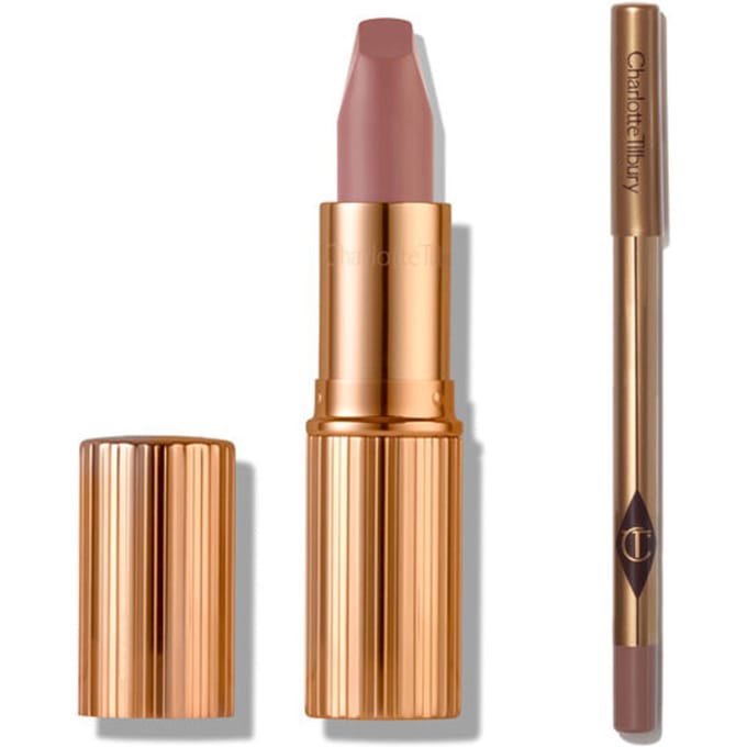 Charlotte Tilbury Pillow Talk Bundle- Matte Revolution Pillow Talk & Lip Cheat Pillow Talk