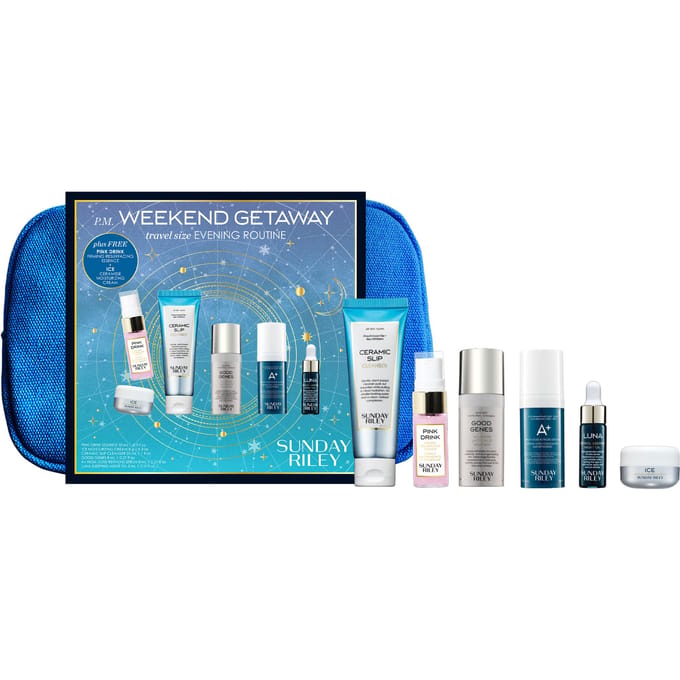 Sunday Riley Mini Go To Bed With Me Complete Evening Routine Kit
