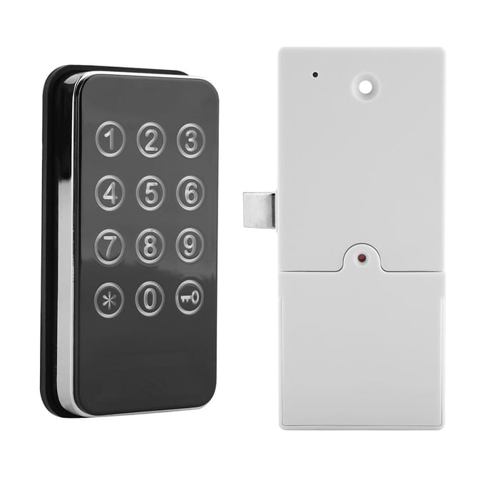 Serrure à combinaison à code numérique pour armoire en alliage de zinc, serrure à code de sécurité pratique pour spa gray