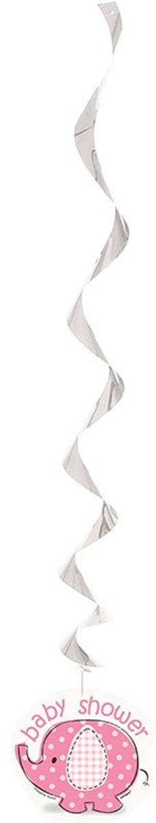 Slingers Roze Olifantje 66Cm /3St