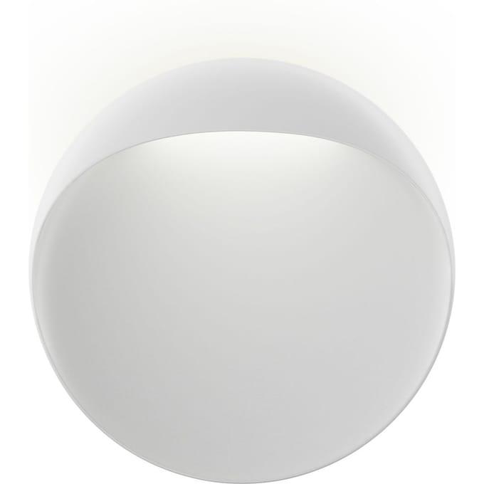 Louis Poulsen Flindt Wall - Wandlamp Buiten/Binnen - wit - Ø 30 cm
