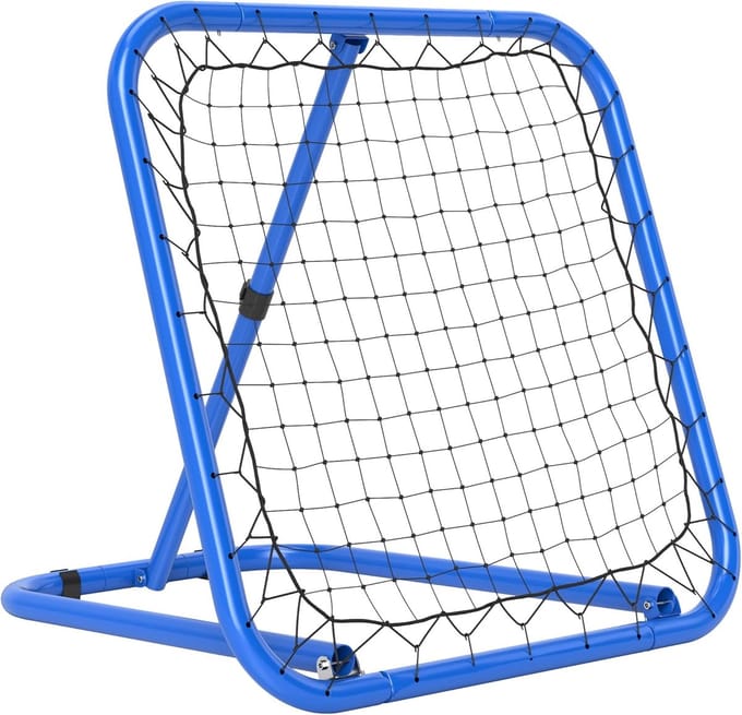 Verstelbare Klapbare Rebounder voor Voetbal, Honkbal en Basketbal - 63 x 63 cm