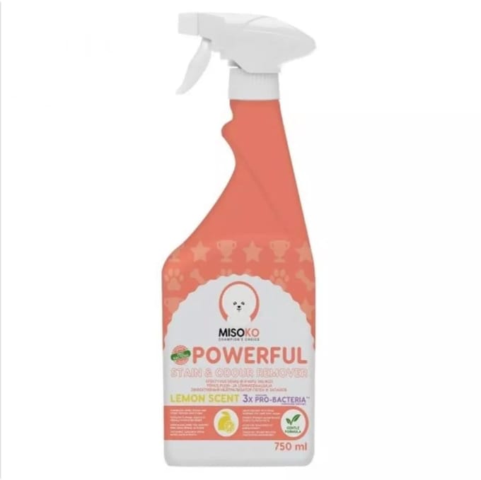 misoko -Powerful stain & odour remover -lemon scent - stain remover