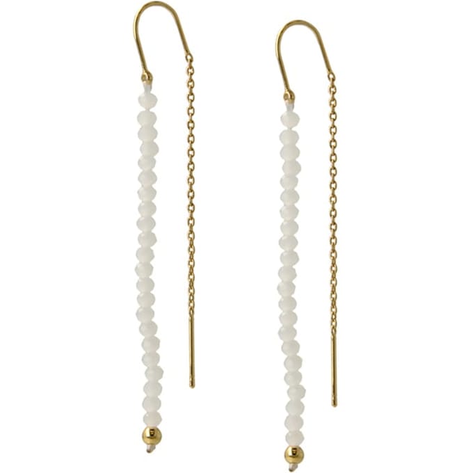OTAZU Amy Earhangers White Größe: OS | Ohrringe Outlet | Damen | Weiß