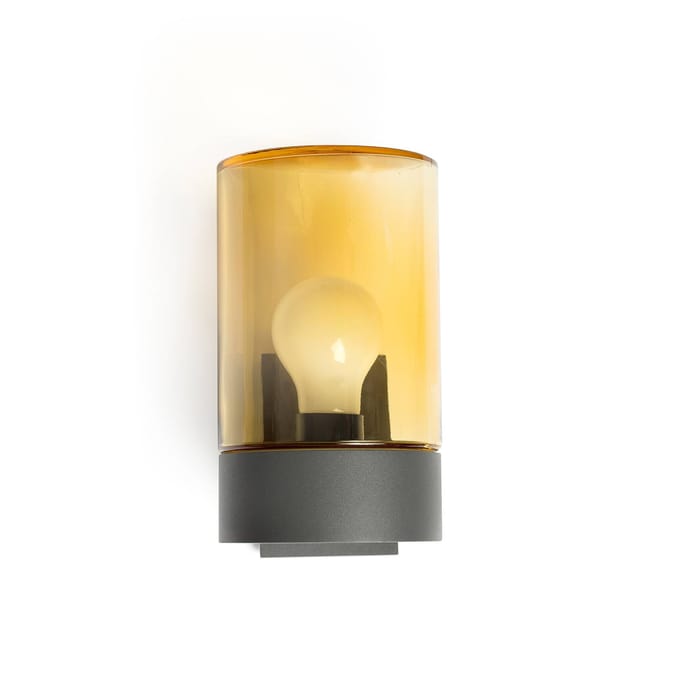 FARO BARCELONA Buitenwandlamp Kila, barnsteen