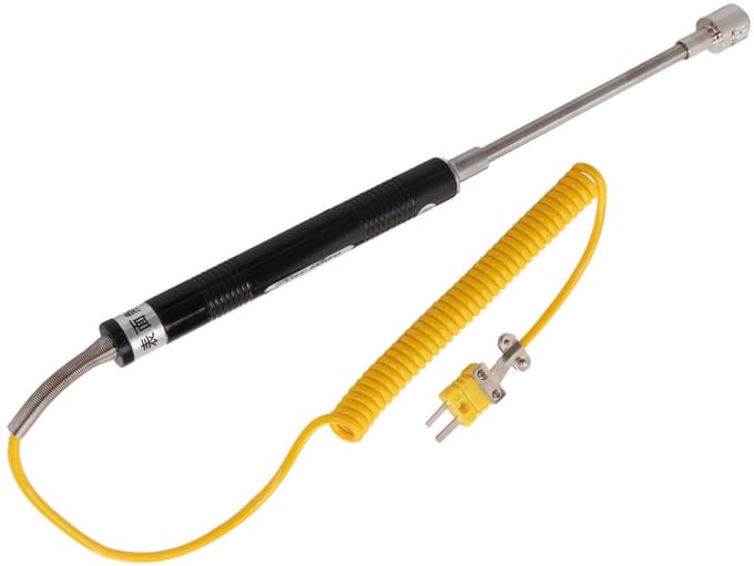 Byshayne- Thermokoppeldraad Hittebestendig Staal - Temperatuursensor - Temperatuurdetectie - Type K - Geïsoleerde Handgreep - Temperatuurbereik -50 ~ 300 ℃