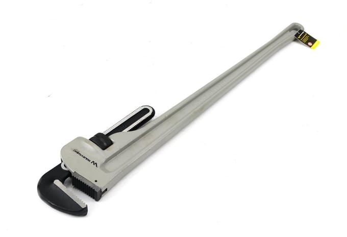 Amerikaanse pijptang 48 inch aluminium, bekbreedte 170 mm