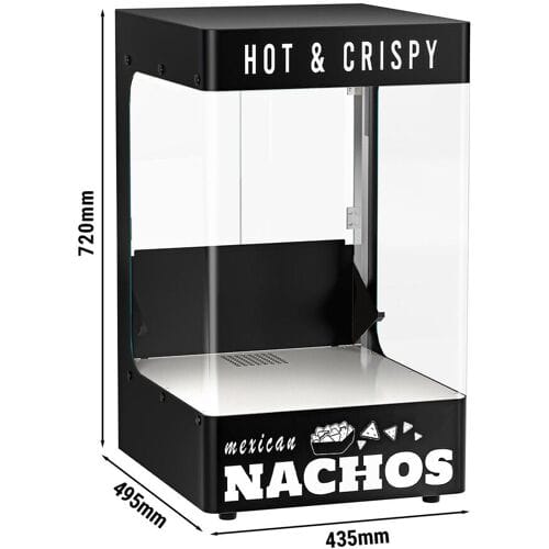 GGM Gastro Nachowärmer / Chipswärmer - 305 Watt - Schwarz