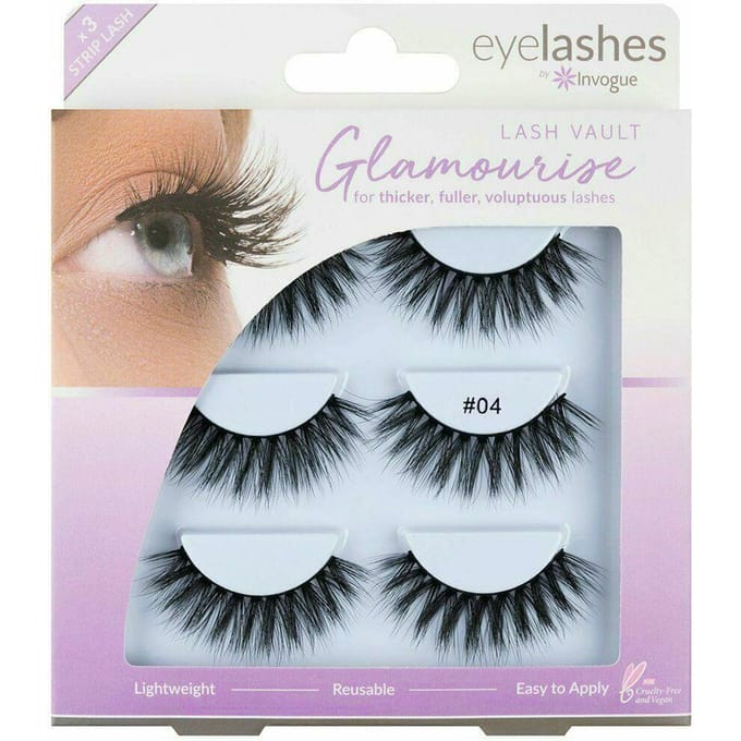 Invogue Multipack Lash Vault No. 4 3 paar