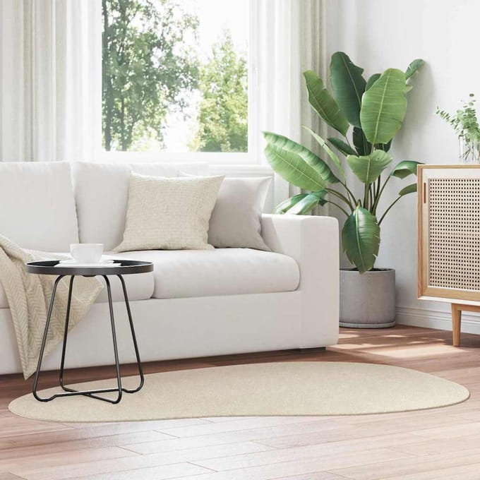 vidaXL - Tapijt - HUARTE - Beige - 120 - x - 170 - cm - Polyester