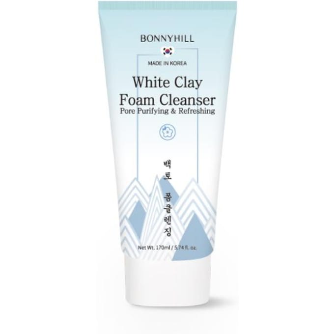 BONNYHILL Witte Klei Poriën Zuiverende Schuimreiniger (170 ml) white