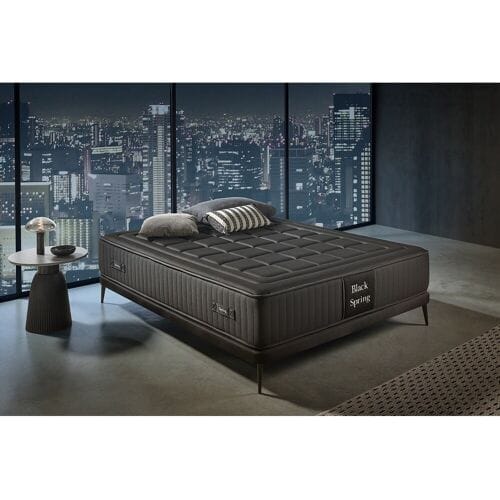 Pocketveren Matras Black Spring Royal, 30cm, 90x200cm - Moonia
