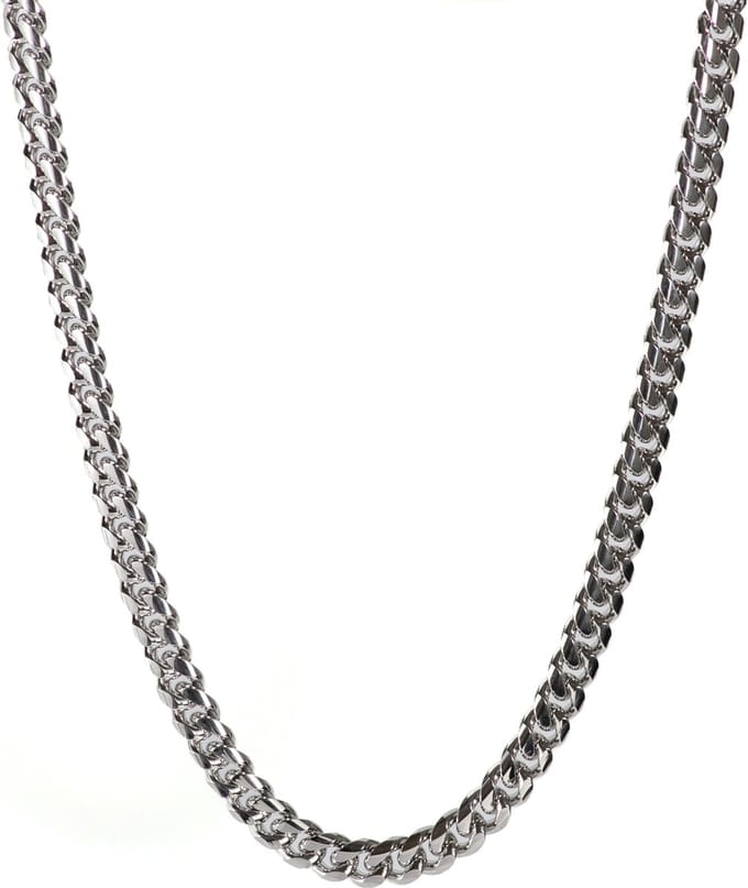 Marenca zilveren Cubaanse schakel heren ketting (60cm)