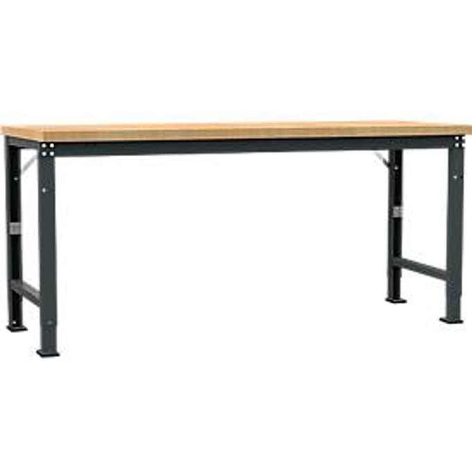 Manuflex werkbank Profi speciaal, tafelblad multiplex, 2000 x 700 mm, antraciet