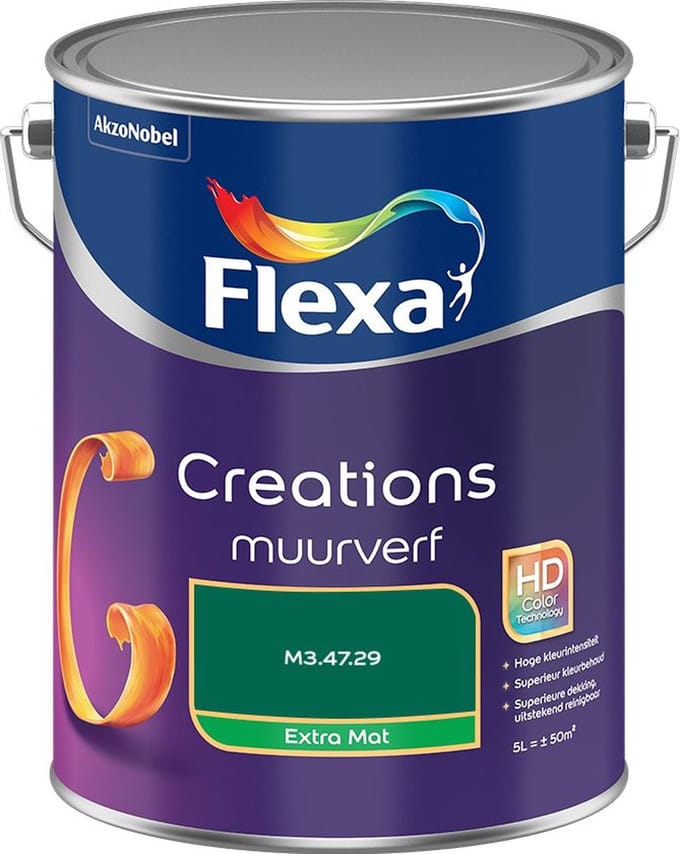 Flexa - Creations Muurverf Extra Mat - M3.47.29 - Mengverf - 5 L