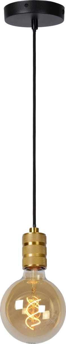 Lucide JOVA - Hanglamp - Ø 12 cm - 1xE27 - Mat Goud / Messing