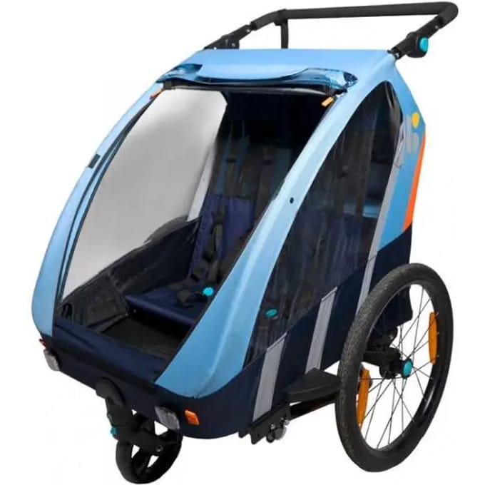 Fietsaanhanger + kinderwagenkit Bellelli