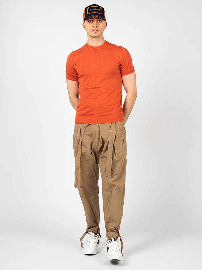 Xagon Man T-Shirt Mannen oranje