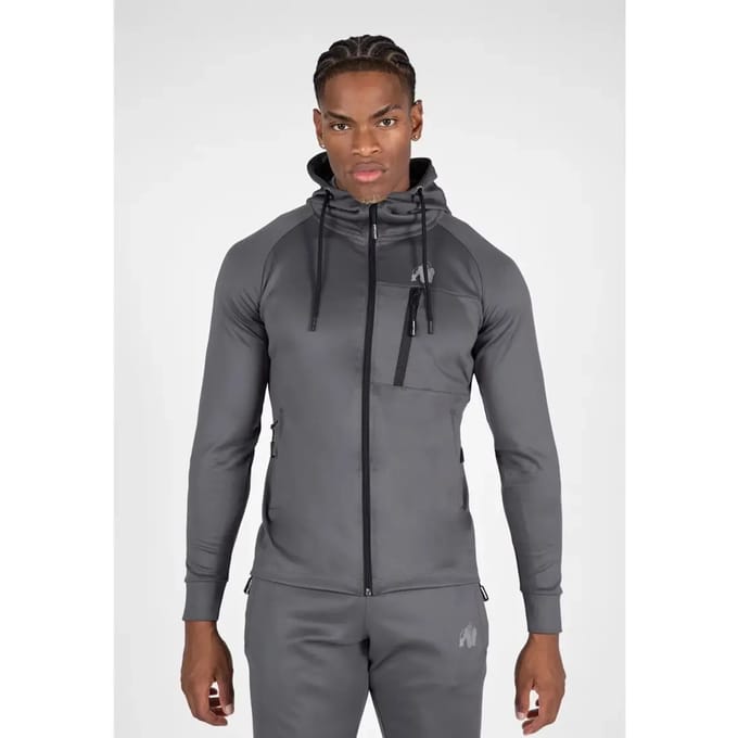 Gorilla Wear Scottsdale Trainingsjas - Track jacket - Grijs/Gray - S