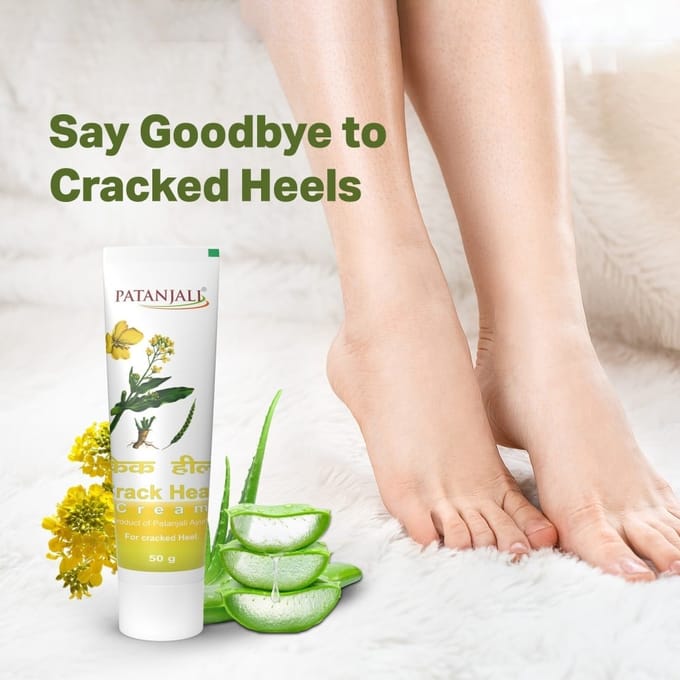 Patanjali Crack Heal Voetcrème 50 g