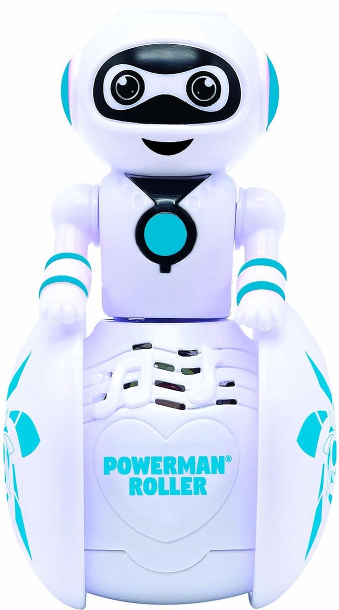 POWERMAN® Roller - Robot à une roue parfaitement équilibré avec effets sonores et lumineux