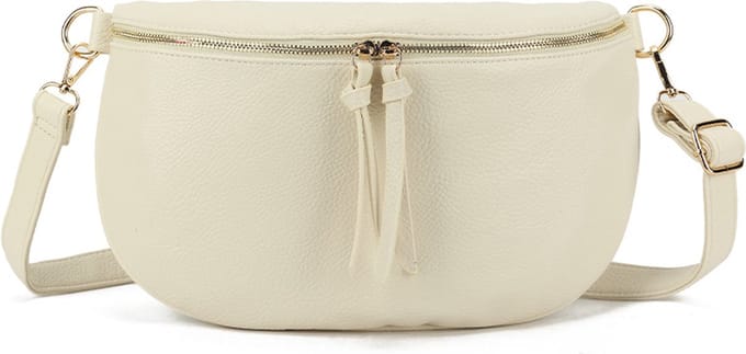 Giuliano Kunstlederen heuptas Bernadette - Beige