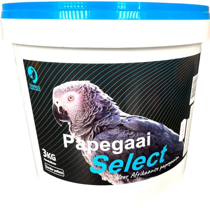 papegaai select 3 kg met pellets hareco select
