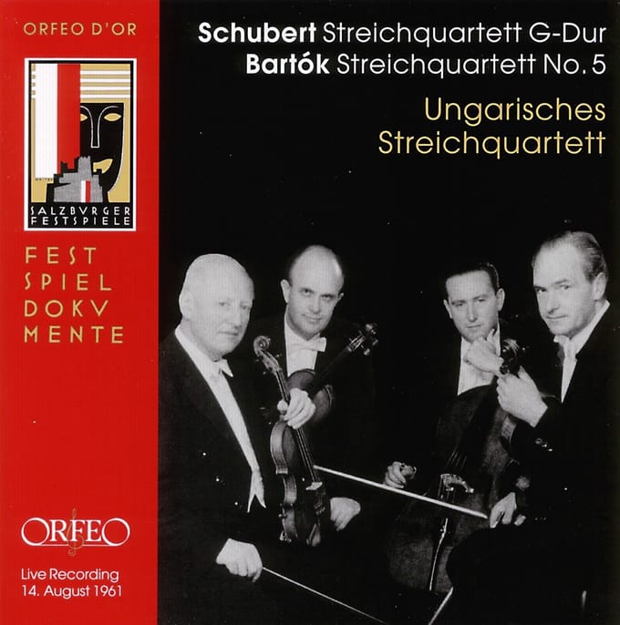 Ungarisches Streichquartett - Schubert: Streichquartett G-Dur | Streichquartett No. 5 (CD) (Remastered)