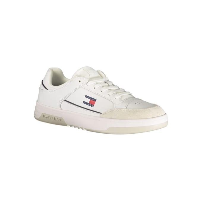 Tommy Hilfiger Witte Polyurethaan Heren Sneakers