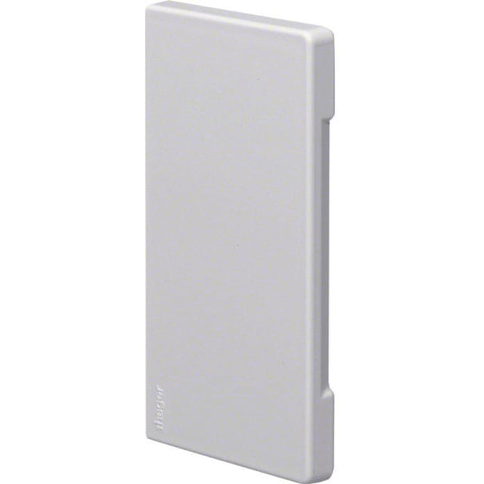 Hager BR6513069016 Eindstuk Eindstuk (l x b x h) 130 x 130 x 68 mm Wit 1 stuk(s)