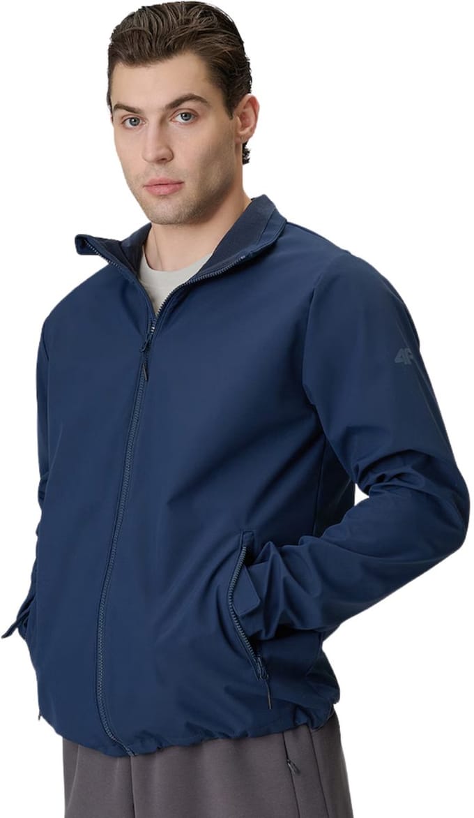 4F Jas Heren softshell Donkerblauw - Maat S