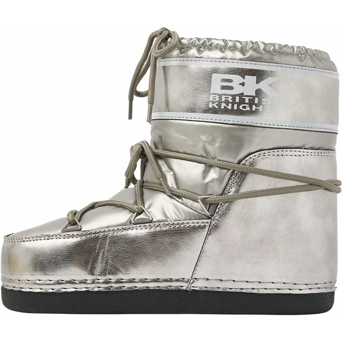 British Knights - Blizzard Dames Veter Boot - Maat 42 - Zilver - Vrouwen Schoenen