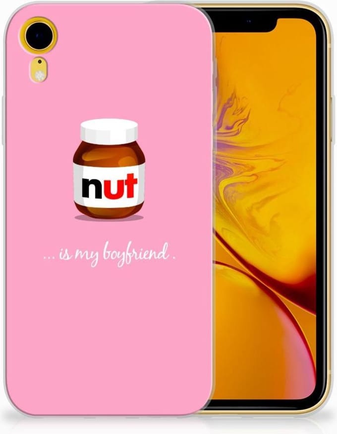 Apple iPhone Xr Siliconen Case Nut Boyfriend