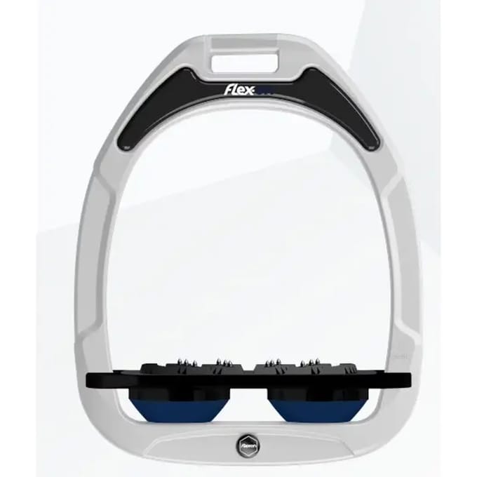 Platte Ultra Grip Zolen Wit/Zwart/Marine Flex-On Green Composite