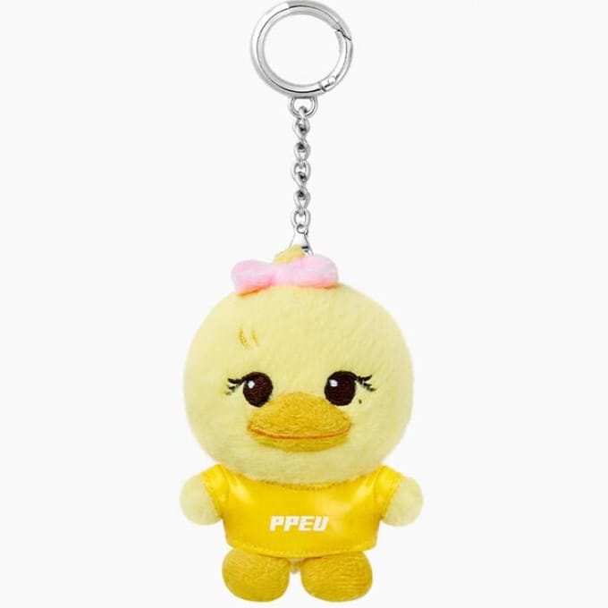 BLACKPINK - [JUMP POPUP] officiële MD Karakter mini Pluche sleutelhanger LISA beige