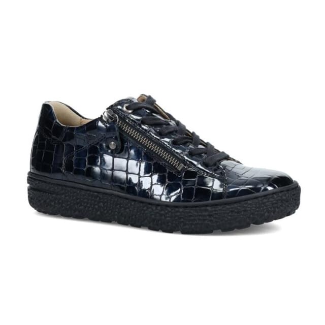 Hartjes 162.1401 Phil Sneakers - Lakleer - Dames - Blauw - Maat 38,5