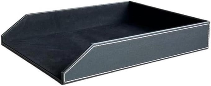 Bureau Organizer - Documentenhouder - Werkplek Organiseren - Ruimtebesparend Ontwerp - 1x1x1 cm - Zwart