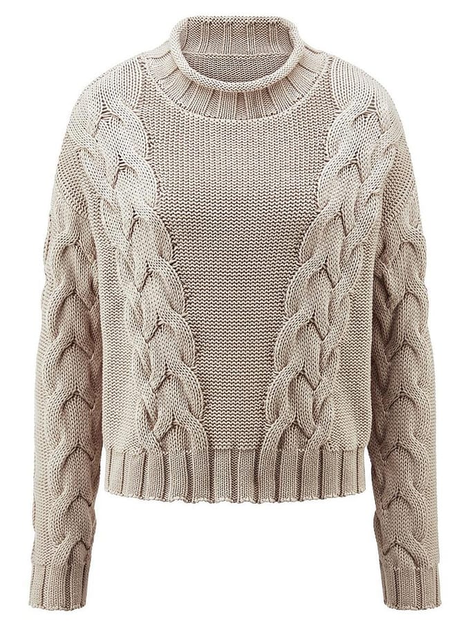 Trui Van Peter Hahn beige