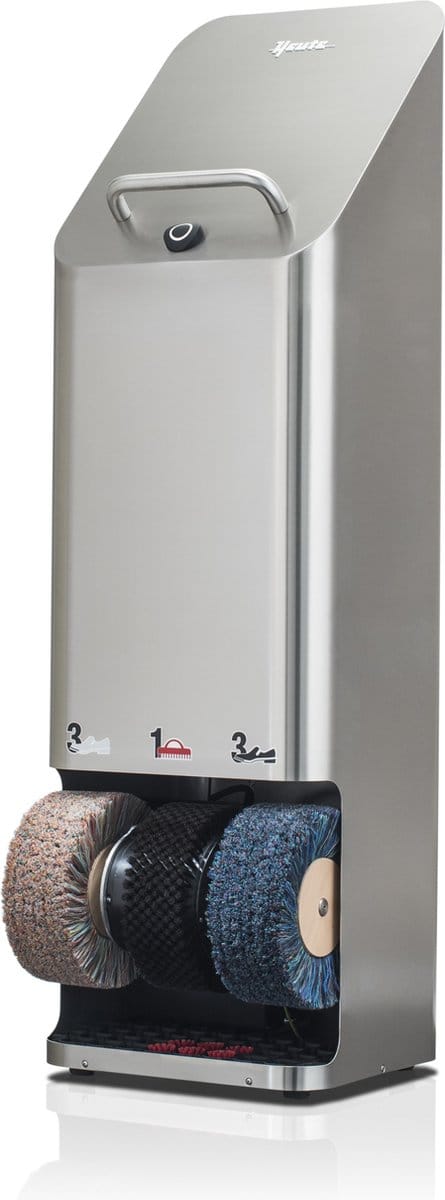 Heute Quadro - Schoenpoetsmachine - Brushed V2A Housing
