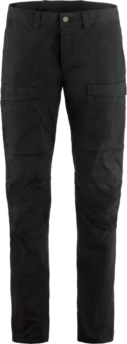 Fjällräven Abisko Hybrid Trail Afritsbroek - Heren Wandelbroek - Black
